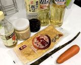 【お弁当】三色野菜の信田巻き作り方1写真