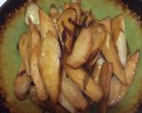 マコモタケ炒め煮 （油焖茭白）作り方8写真