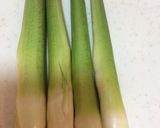 マコモタケ炒め煮 （油焖茭白）作り方1写真