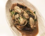 簡単！牡蠣と三つ葉のバター炒め作り方3写真