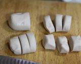 黒ごまくるみ餡の白玉団子（そば粉入り）作り方3写真
