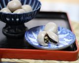 黒ごまくるみ餡の白玉団子（そば粉入り）作り方9写真