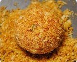 チーズがとろ~り☆焼きライスコロッケ作り方5写真
