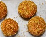 チーズがとろ~り☆焼きライスコロッケ作り方7写真