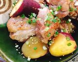 ほんのり甘い☆豚バラと安納芋の肉じゃが作り方8写真