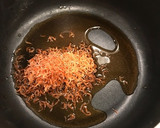干しエビたっぷりの、玉子スープごはん！作り方1写真