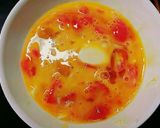 離乳食☆トマトとしらすのチーズオムレツ作り方2写真