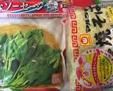 常備品で！魚肉ソーセージほうれん草焼そば作り方1写真
