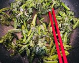 常備品で！魚肉ソーセージほうれん草焼そば作り方2写真