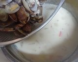 ほっこり味★具沢山♪クラムチャウダー作り方9写真
