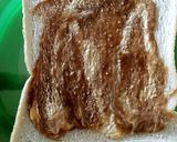 簡単ランチ♪お好み焼き風トースト作り方1写真