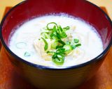 食べるスープ♪もやしと豚こまの豆乳スープ作り方6写真