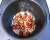 ミニトマトの炊き込みごはん作り方2写真