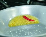 ひもとうがらしのペペロンチーノスパゲティ作り方3写真
