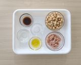 お豆とツナのディップ作り方1写真