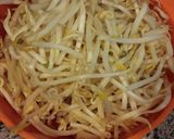 レンジで☆もやしと貝割れ大根の酢みそ和え作り方1写真