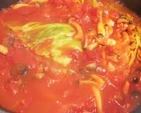 ＊キャベツと鶏肉のトマト煮込み＊作り方5写真