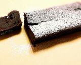 材料3つ✨お手軽濃厚ガトーショコラ作り方8写真