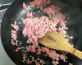 大根葉＆皮で作る肉そぼろ丼（温玉のっけ）作り方7写真