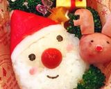 キャラ弁♡クリスマスのサンタさん作り方9写真