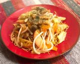 簡単 節約 ズボラ 男飯の野菜皿うどん作り方9写真