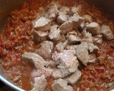 角切り牛肉のトマトと赤ワイン煮込み作り方7写真