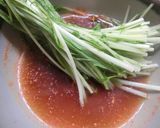 鶏と水菜の水炊き　本格、鶏ガラスープ作り方16写真