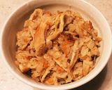 簡単リメイク♡コストコチキンの炊込みご飯作り方9写真