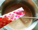 玉子なし♪簡単チョコレートプリン作り方4写真