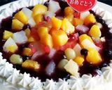 缶詰なのに豪華に見える？デコケーキ作り方10写真