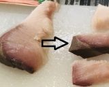 富山発♪学生作「きときとブリの柿揚げ」作り方1写真