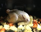クリスマスローストチキン 赤ワインソース作り方8写真
