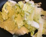 簡単☆白菜とひき肉のあんかけ☆どんぶり作り方1写真