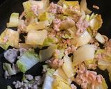 簡単☆白菜とひき肉のあんかけ☆どんぶり作り方2写真