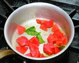 大和丸なすとトマトの冷製カッペリーニ作り方2写真