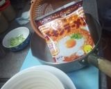 チキンラーメン・混ぜ麺、つけ麺風で超美味作り方1写真