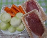 *豚モモの煮込み*作り方1写真