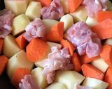 炊飯器で簡単！鶏肉で肉じゃが♪♪作り方1写真