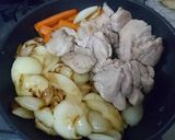 *豚モモの煮込み*作り方3写真