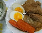 *豚モモの煮込み*作り方6写真