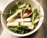 3分でできる♪豆苗と長芋の梅サラダ！作り方3写真
