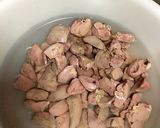 鶏肝の生姜煮作り方8写真