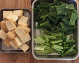 白だしで簡単！厚揚げと小松菜のみぞれ煮作り方1写真