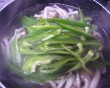 ピーマンとしめじの塩昆布和え作り方4写真