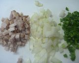 中華料理屋さんのチャーハン！作り方1写真