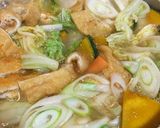 ほうとう鍋風、ピリ辛味噌煮込みうどん作り方5写真