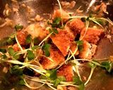 超手抜き惣菜☆白身フライとカイワレ和え作り方3写真