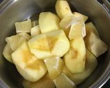 林檎のコンポート作り方1写真