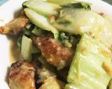 カリッと鶏胸肉と白菜の味噌マヨ甘タレ☆作り方8写真