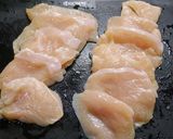 簡単!鶏むねピザ☆生地不要作り方2写真